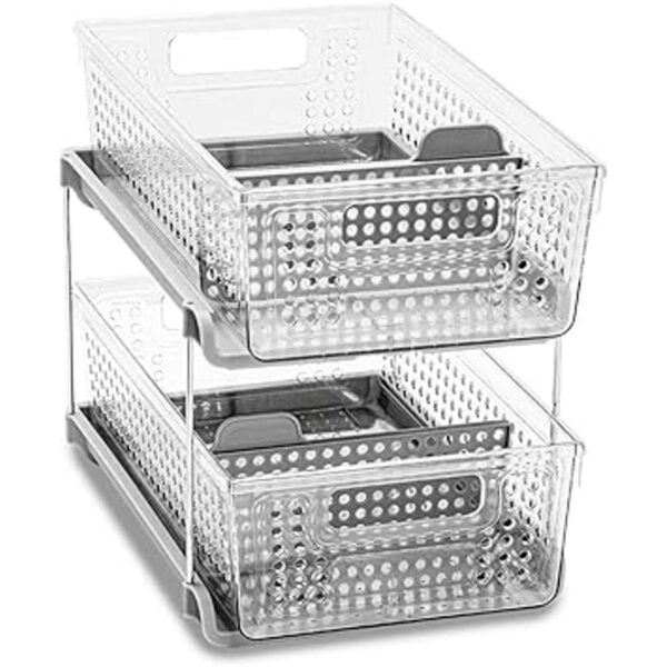 madesmart Organizador de 2 niveles paquete de 1