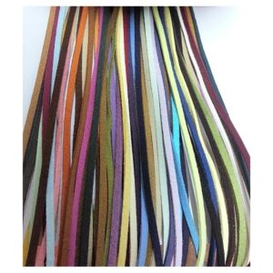 16 piezas 1 metro de longitud multicolor funda de piel_1