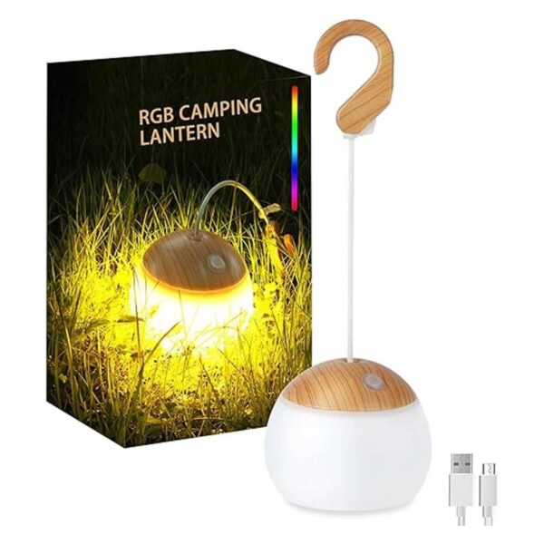 Linterna de campamento 4 modos de luz linterna LED de_1