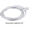 luckmart Kit de repuesto de cable de puerta de garaje de
