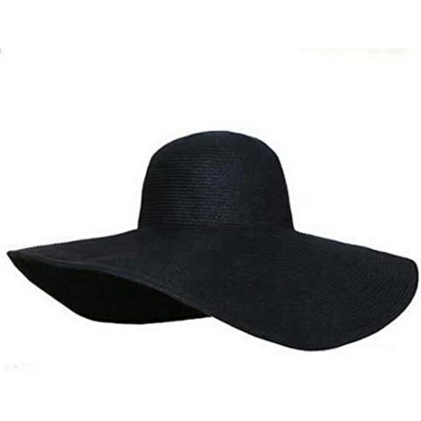 Nsstar sombrero para sol de verano con ala ondulada ancha_1