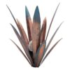 2 piezas de tequila escultura rústica de metal agave_2