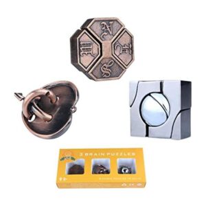 Rompecabezas de metal con bloqueo 3D para adultos_1
