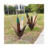 2 piezas de tequila escultura rústica de metal agave_6