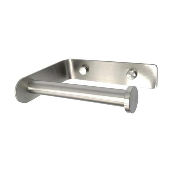 Lofekea Soporte de pared para papel higiénico acero