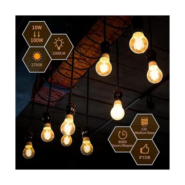 Bombillas LED E26 equivalente a 40 vatios luz diurna