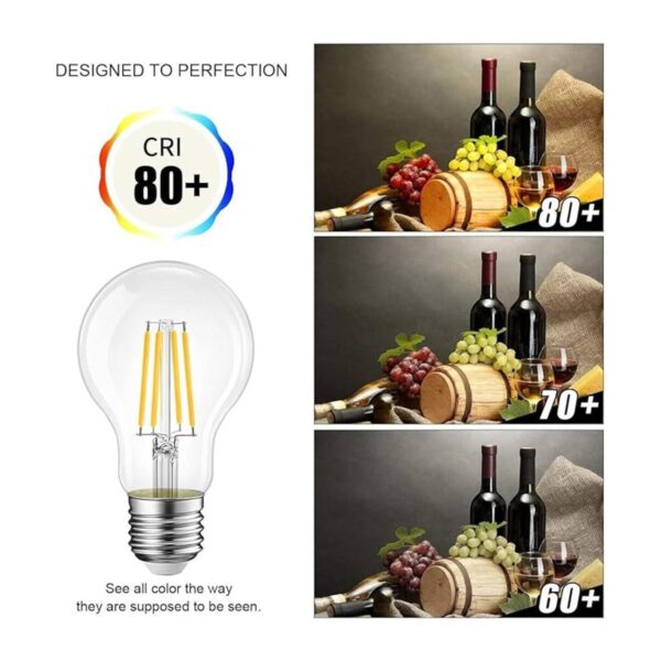 Bombillas LED E26 equivalente a 40 vatios luz diurna