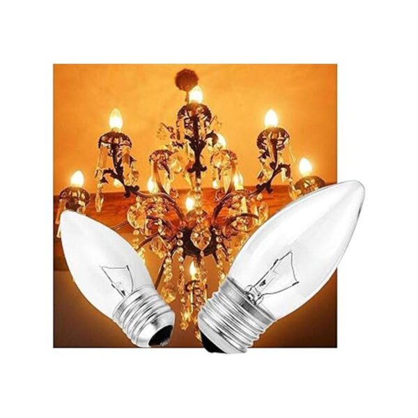 Candelabro incandescente de punta de torpedo de 40 W con_6