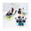 Organizador de maquillaje lujoso giratorio soporte para_2