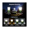 Linterna LED de camping recargable luces de camping_3