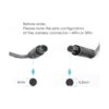 Dash Cam Cable de cámara trasera 23 pies 5 pines a