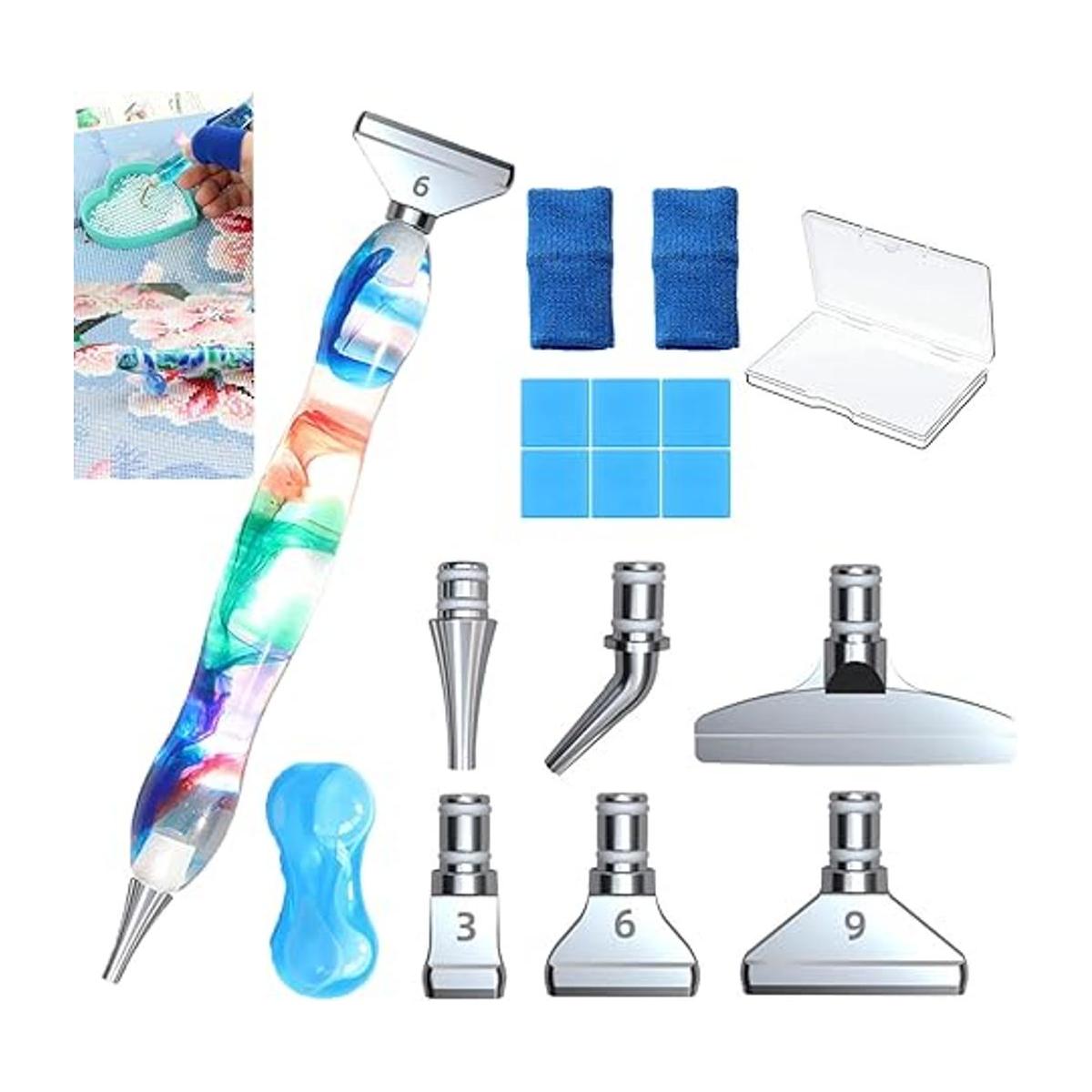 Kit de 17 piezas de accesorios y herramientas de pintura