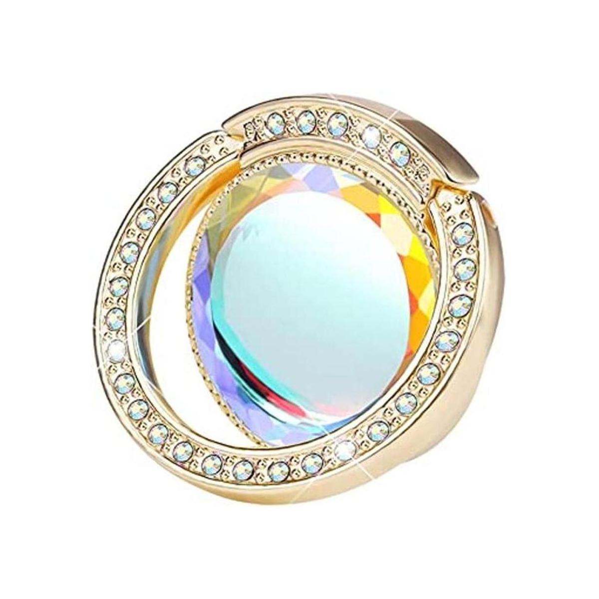 lenoup Soporte de anillo de teléfono brillante con