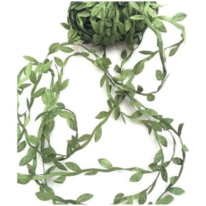 levylisa 21.8 yards Hoja de Olivo Vine cinta bricolaje_1