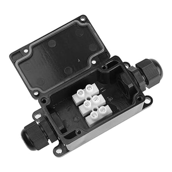 LemonBest 2 piezas impermeables externas de 2 vías PG9