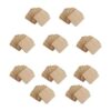 100 piezas de madera sin terminar de 0.8 in x 0.8 in sin_1