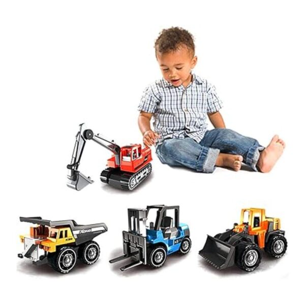 Odowalker Construcción Camiones Juguetes 6pcs Colorido_6