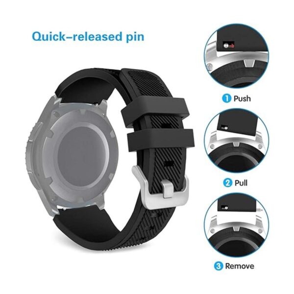 Correas para reloj Galaxy de 1.811 in Gear S3 0.866 in_4