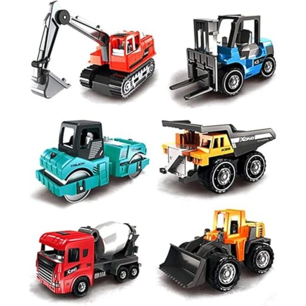Odowalker Construcción Camiones Juguetes 6pcs Colorido_1
