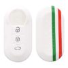 kwmobile Funda de silicona para llavero compatible con la_1