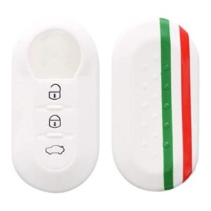 kwmobile Funda de silicona para llavero compatible con la_1