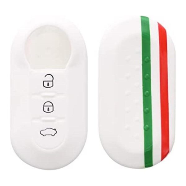kwmobile Funda de silicona para llavero compatible con la_1