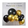 Kit de arco de guirnalda de globos dorados y negros 133_4