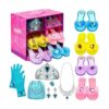 Juego de zapatos de vestir de princesa para niñas juego_1