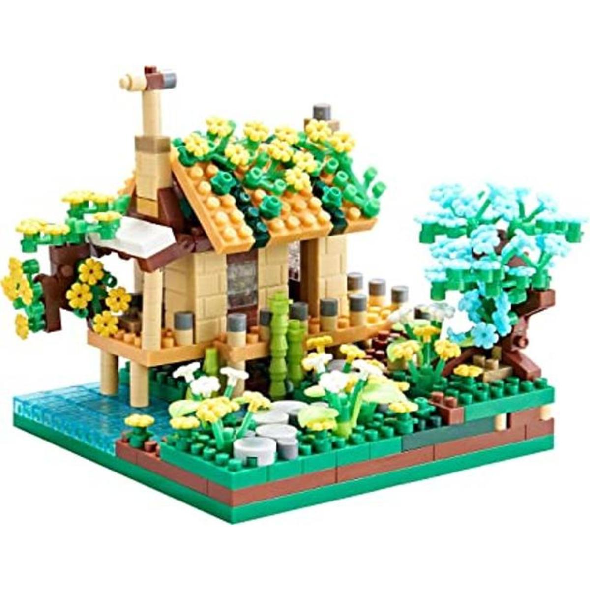 COZYMASS Juego de construcción de cabina portuaria kit de