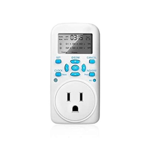 Temporizador de salida programable 110V220V bomba_1