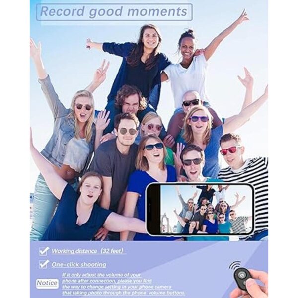 Remote Shutter for iPhone Camera Bluetooth Remote for_2