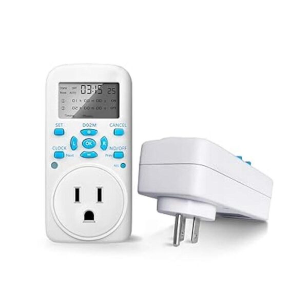 Temporizador de salida programable 110V220V bomba_2