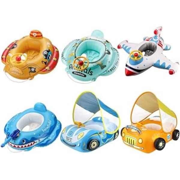 Free Swimming Baby Anillo de natación inflable para niños_2