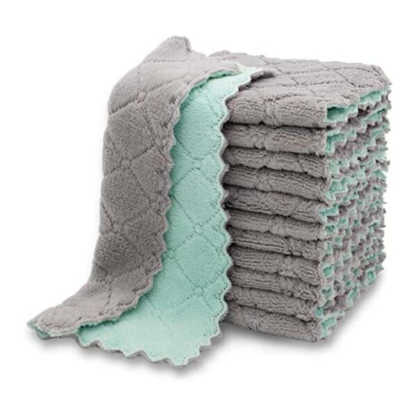 kimteny Paquete de 12 paños de cocina paños de cocina de