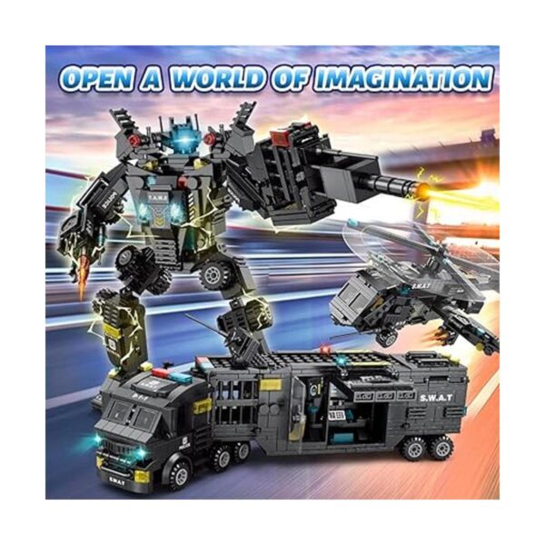 Bloques de construcción de robot STEM 51 en 1 para niños_2