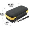Khanka Maletín de viaje duro para Fluke 101106107 Basic