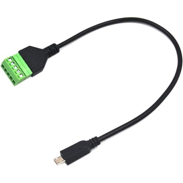 Kework 11.8 pulgadas Micro USB Macho a 5 Pin Tornillo_1
