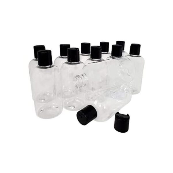 Kelkaa Boston Botellas redondas de plástico PET con tapa_1