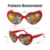 Lentes de sol de corazón para mujeres y hombres_3