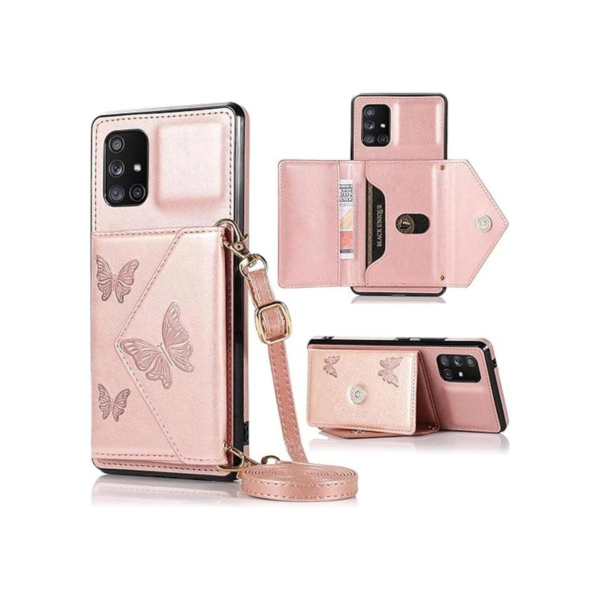 Funda tipo cartera compatible con Galaxy A51 5G funda