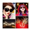 Lentes de sol de corazón para mujeres y hombres_5