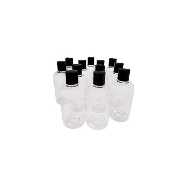Kelkaa Boston Botellas redondas de plástico PET con tapa_4