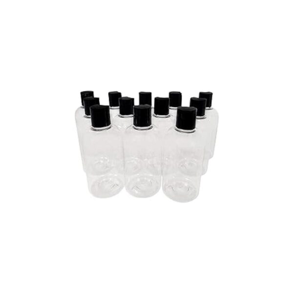 Kelkaa Boston Botellas redondas de plástico PET con tapa_3