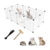 kathson Plastic Small Pet PlaypenPortable Bunny_1