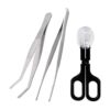 Pinzas de acero inoxidable para reptiles de kathson_1