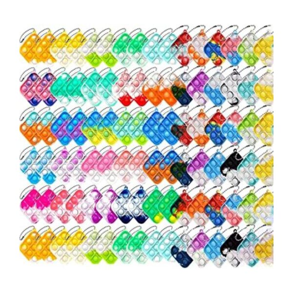 100 mini llavero de color aleatorio juguete para la_1