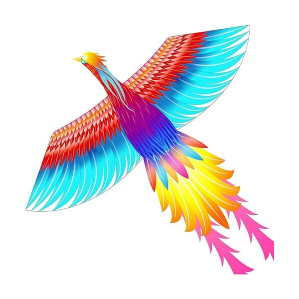 Mints Colorful Life Rainbow Phoenix Kite para niños y_1
