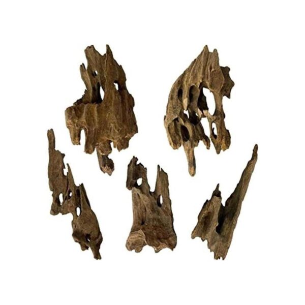 Kathson Lote de 5 unidades de madera natural para