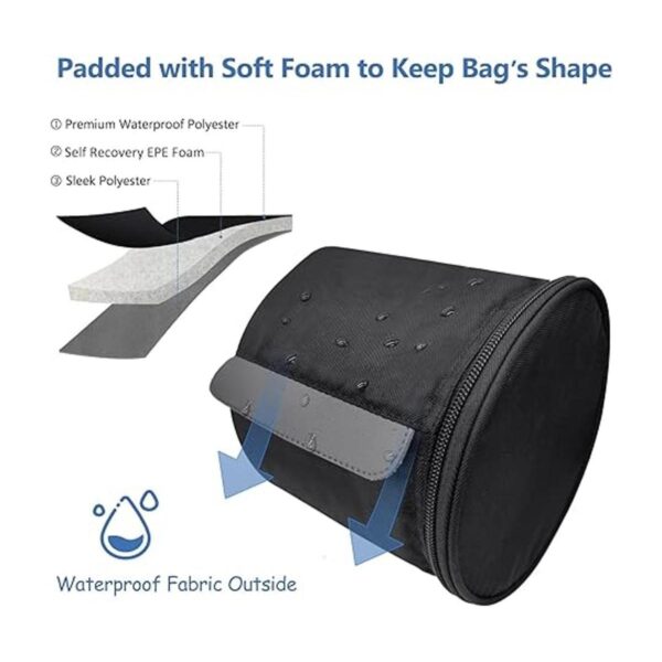 Soporte para papel higiénico colgante impermeable a
