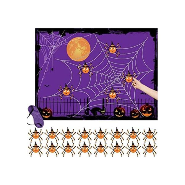 Halloween Pin The Spider en el juego web para niños_1